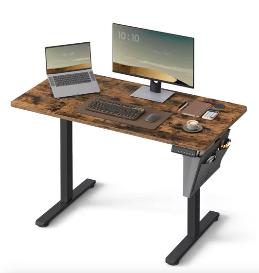 Elektrisch Zit-Sta Bureau 120x60cm – Met Geheugen & Organizer