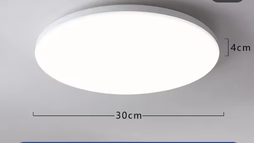 LED Plafondlamp – Waterdicht & Stofdicht, Geschikt voor Badkamer en Keuken