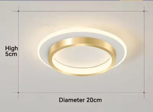 Moderne LED Plafondlamp – Strak Ontwerp voor Gang, Trap & Slaapkamer