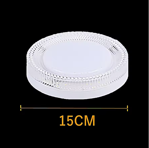 Moderne LED Plafondlamp – Rond of Vierkant Kristal Design