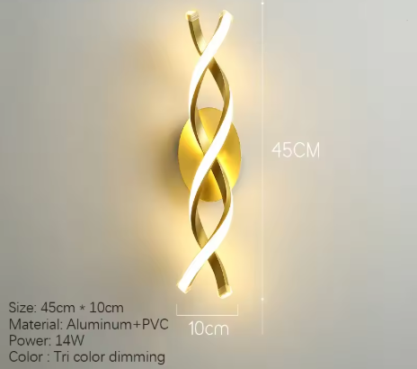 Moderne Minimalistische LED Wandlamp – 20W Aluminium Up & Down