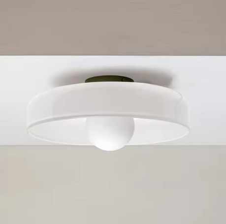 Scandinavische Glazen Plafondlamp – Modern & Sfeervol Ontwerp