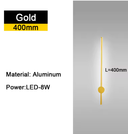 350 ° Rotatie LED Wandlamp voor Woonkamer Moderne Lange Wandlampen Voor Thuis Slaapkamer Trappen Woonkamer Bank Achtergrondverlichting Decoratie Lamp 110-220V