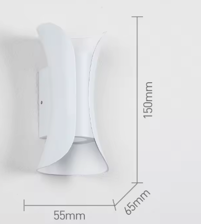 LED Wandlamp IP65 – Waterdichte Buitenlamp voor Tuin & Veranda