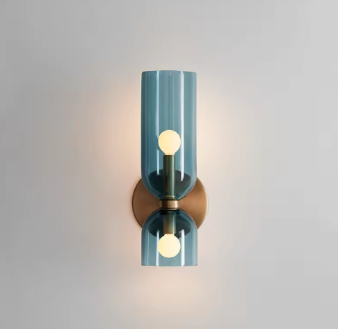 Scandinavische Glazen Wandlamp – Minimalistisch & Creatief Design