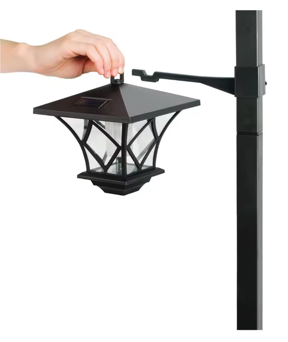 Solar Buitenlantaarn – 2-in-1 Staande & Decoratieve Tuinlamp 150 cm