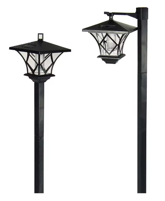Solar Buitenlantaarn – 2-in-1 Staande & Decoratieve Tuinlamp 150 cm