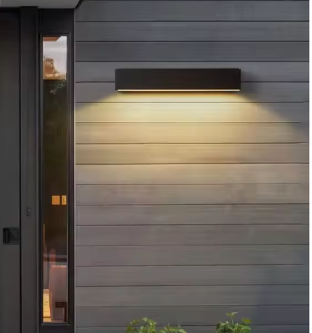 LED Buiten Wandlamp – IP65 Waterdicht, Aluminium, Moderne Veranda- en Gevelverlichting