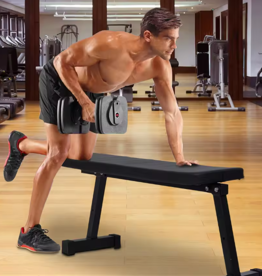 Opvouwbare Halterbank – Multifunctionele Fitnessbank voor Krachttraining Thuis