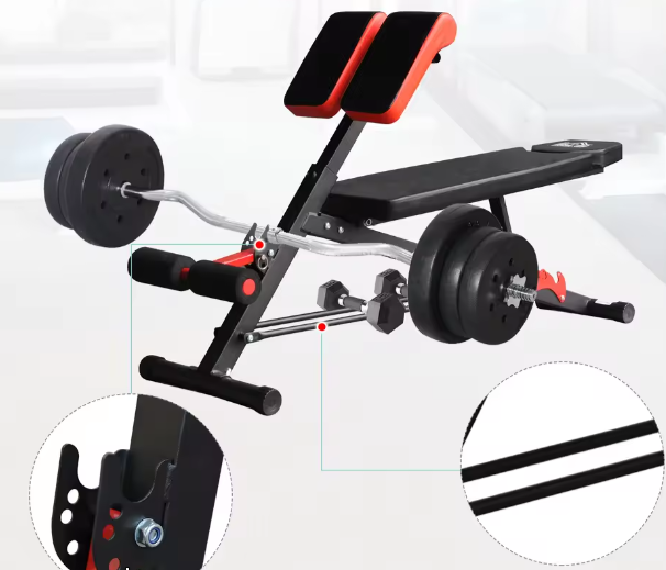 Opvouwbare Verstelbare Buikbank – Compacte Fitnessbank voor Thuis