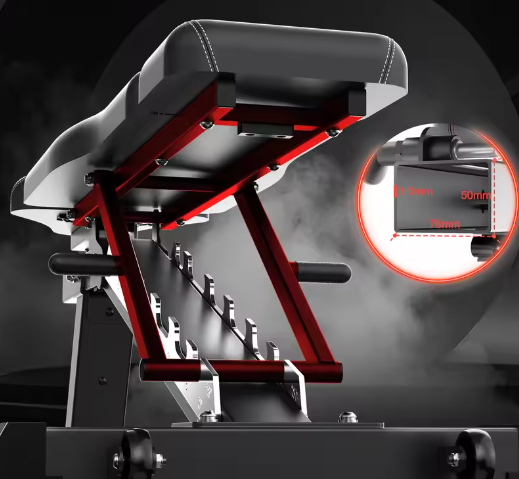 Opvouwbare Verstelbare Halterbank – Multifunctionele Trainingsbank Zwart