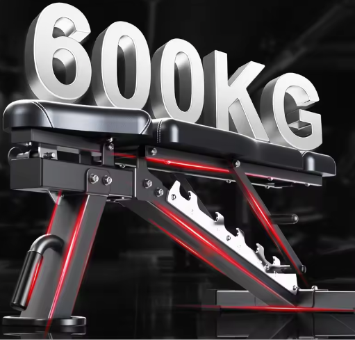 Opvouwbare Verstelbare Halterbank – Multifunctionele Trainingsbank Zwart