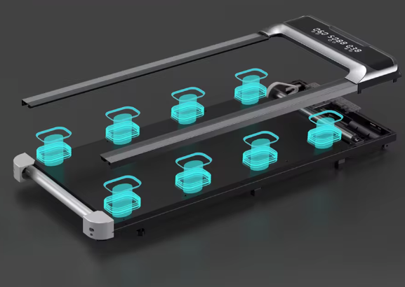 Opvouwbare Loopband met LED-display – 1-10 km/u, Stil & Compact