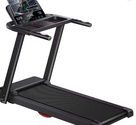 Opvouwbare Loopband met Hartslagmeter – 12 km/u, Bluetooth & APP