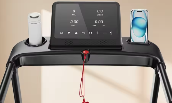 Opvouwbare Elektrische Loopband – 3,0 pk, 15% Helling & Schokdemping