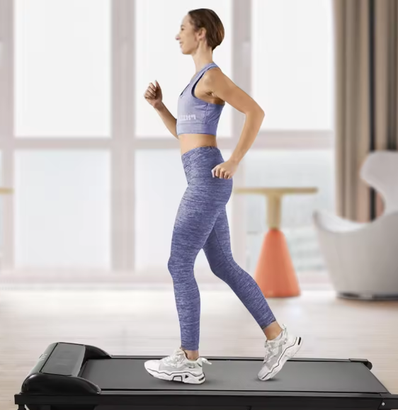 Opvouwbare loopband voor thuis – 1-8 km/u, LED-display & antislip