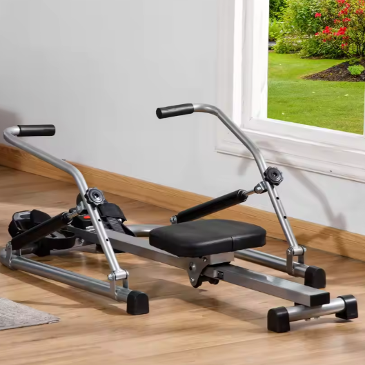 Opvouwbare Roeimachine – 4 Weerstandsniveaus & Digitaal Display