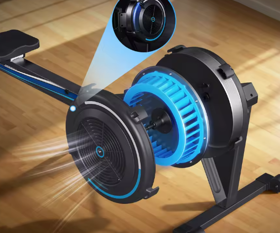 Professionele Roeimachine – Luchtweerstand, Opvouwbaar & Bluetooth