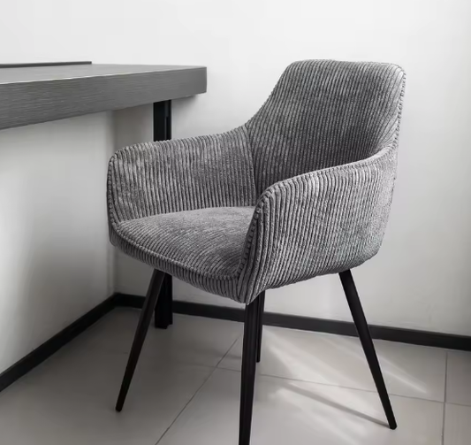 Set Van 2 Koordstoelen Met Rugleuning En Armsteun – Wintertaling, Metalen Frame, Skandi Design