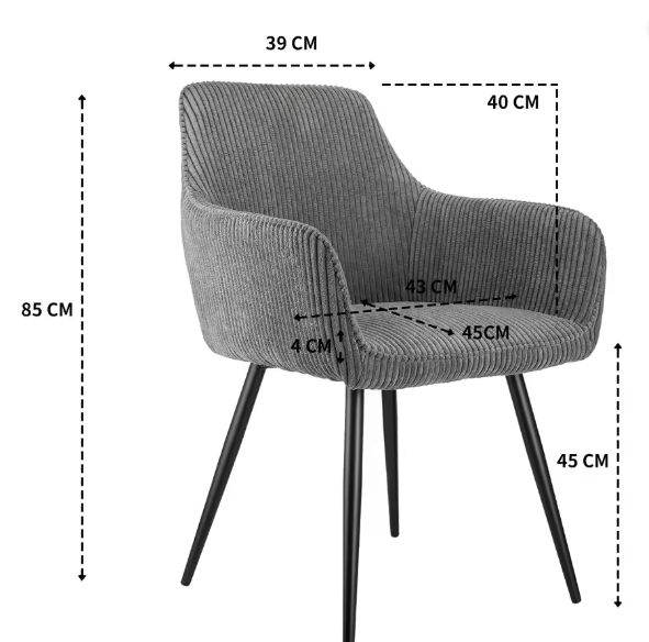 Set Van 2 Koordstoelen Met Rugleuning En Armsteun – Wintertaling, Metalen Frame, Skandi Design