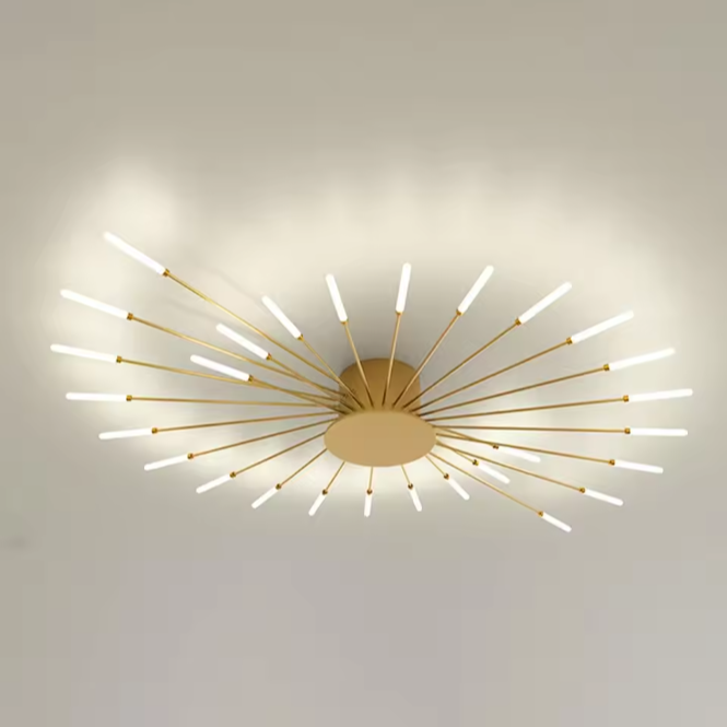 Moderne LED Plafondlamp – 28W Kroonluchter met Natuurlijk Licht 4500K