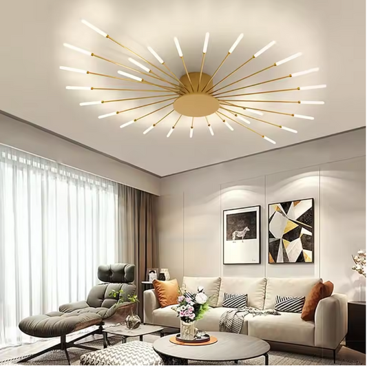 Moderne LED Plafondlamp – 28W Kroonluchter met Natuurlijk Licht 4500K