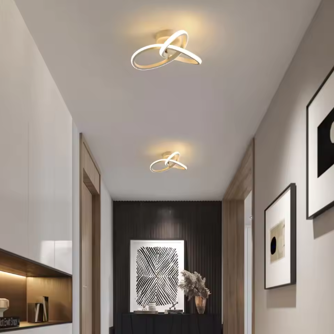 Moderne LED Plafondlamp – 20W Wit met 3 Lichtstanden, 25 cm