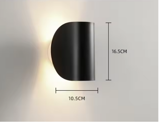 Nordic Wandlamp – Creatieve LED Verlichting voor Slaapkamer, Woonkamer & Nachtkastje