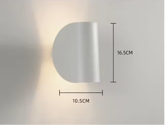 Nordic Wandlamp – Creatieve LED Verlichting voor Slaapkamer, Woonkamer & Nachtkastje