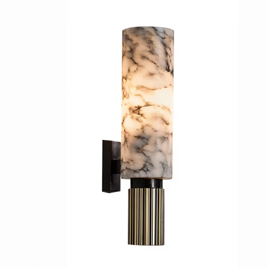 Moderne Marmeren Wandlamp – Luxe LED Sfeerverlichting voor Woon- & Slaapkamer