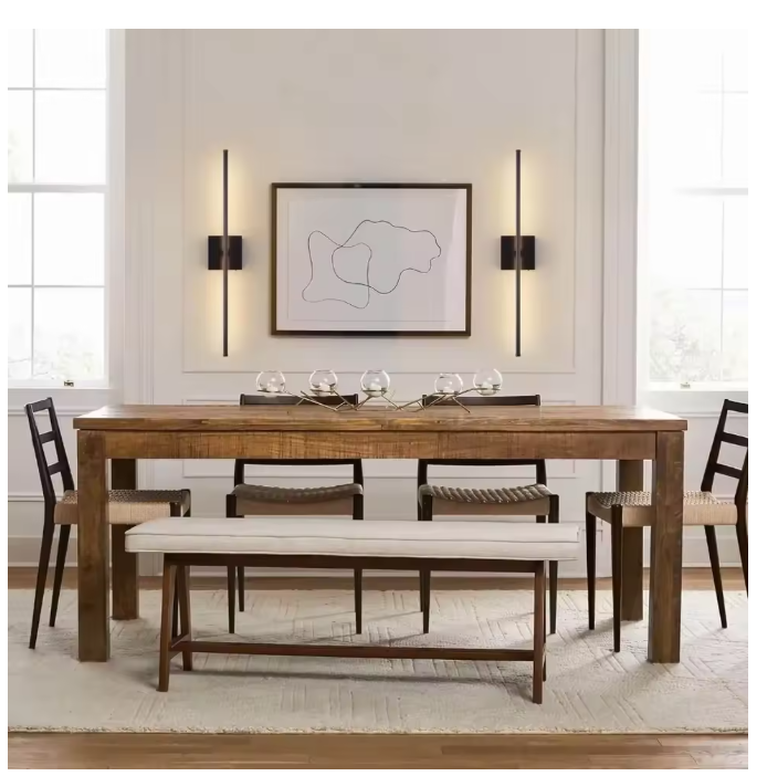 Moderne Oplaadbare LED Wandlamp – Bedradingsvrije Verlichting met Afstandsbediening