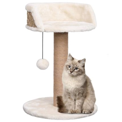 TrendyXL Kattenboom met mandje 49 cm zeegras