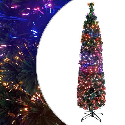 TrendyXL Kunstkerstboom met standaard smal 210 cm glasvezel