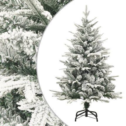 TrendyXL Kunstkerstboom met sneeuw 120 cm PVC en PE groen