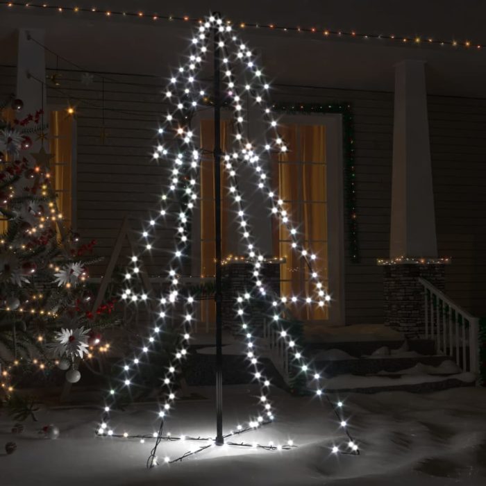 TrendyXL Kegelkerstboom 200 LED's binnen en buiten 98x150 cm