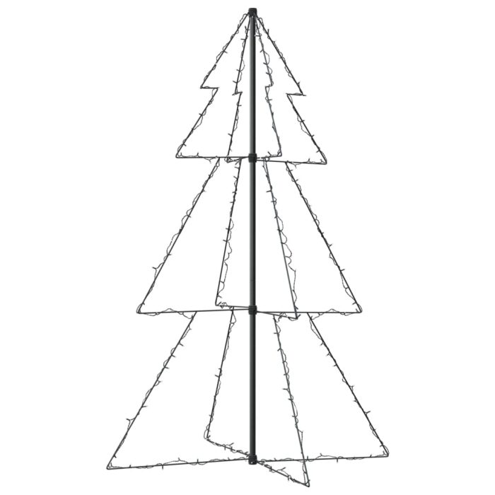 TrendyXL Kegelkerstboom 200 LED's binnen en buiten 98x150 cm