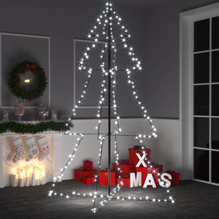 TrendyXL Kegelkerstboom 240 LED's binnen en buiten 118x150 cm