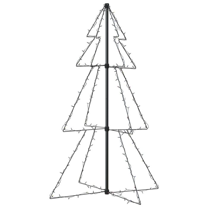 TrendyXL Kegelkerstboom 160 LED's binnen en buiten 78x120 cm