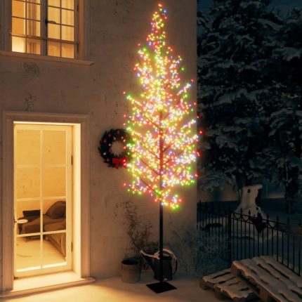 TrendyXL Kerstboom met 1200 LED's meerkleurig licht kersenbloesem 400 cm