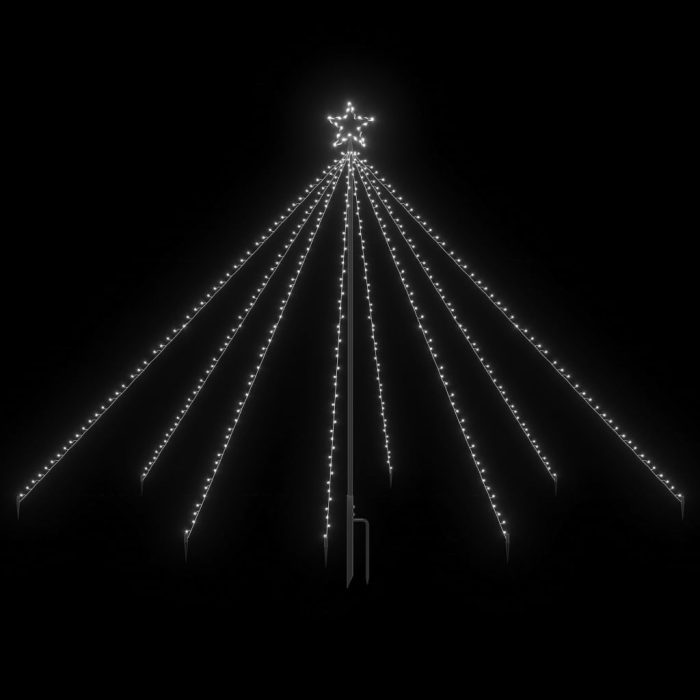 TrendyXL Kerstboomverlichting waterval met 400 LED's binnen buiten 2,5 m