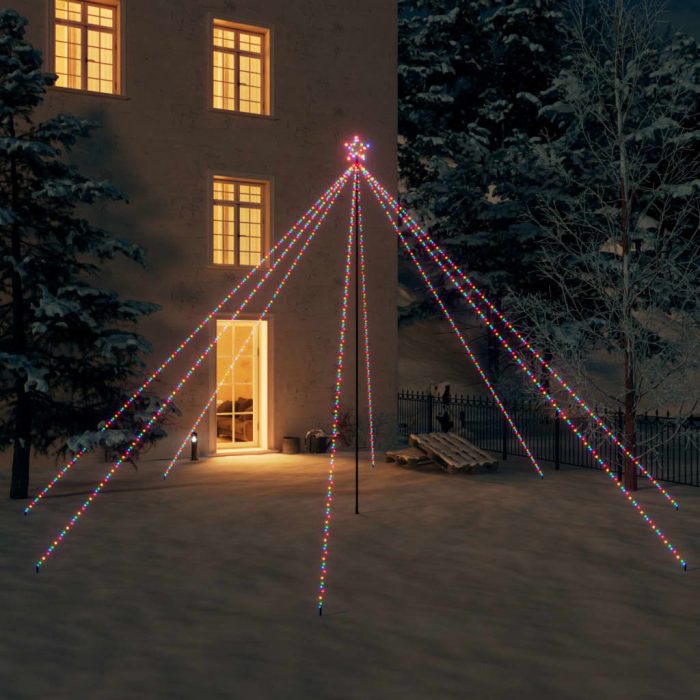 TrendyXL Kerstboomverlichting 800 LED's binnen/buiten 5 m meerkleurig