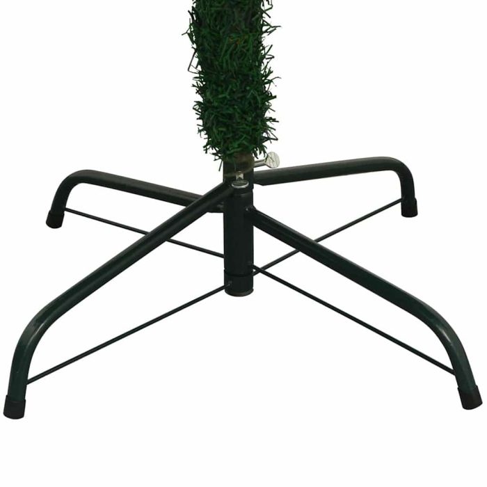 TrendyXL Kunstkerstboom met verlichting en kerstballen L 240 cm groen