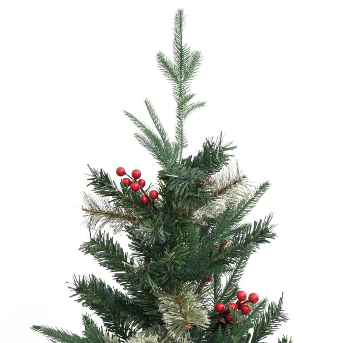 TrendyXL Kerstboom met dennenappels 195 cm PVC en PE groen