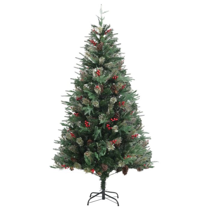 TrendyXL Kerstboom met dennenappels 195 cm PVC en PE groen