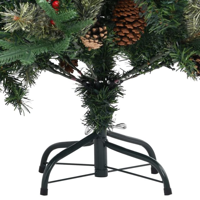 TrendyXL Kerstboom met dennenappels 120 cm PVC en PE groen