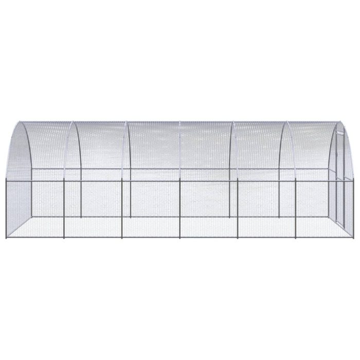 TrendyXL Kippenren 3x6x2 m gegalvaniseerd staal