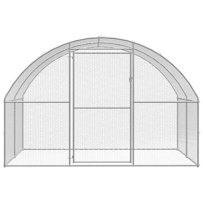 TrendyXL Kippenren 3x4x2 m gegalvaniseerd staal