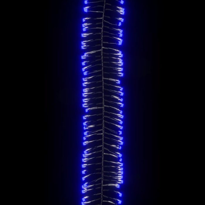 TrendyXL Lichtslinger cluster met 1000 LED's blauw 11 m PVC