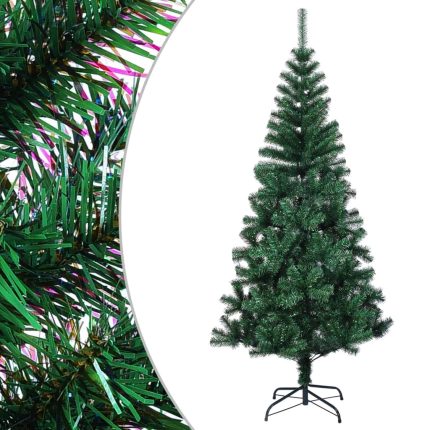 TrendyXL Kunstkerstboom met iriserende uiteinden 150 cm PVC groen