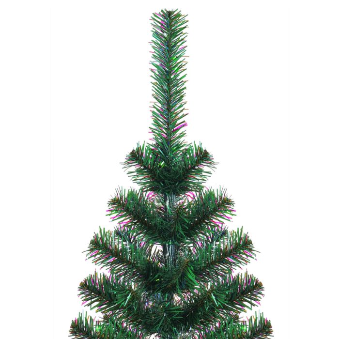 TrendyXL Kunstkerstboom met iriserende uiteinden 150 cm PVC groen